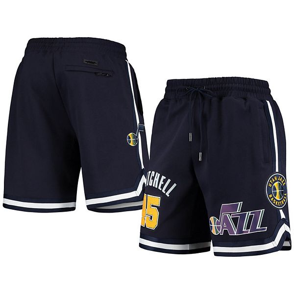 Men's Pro Standard Donovan Mitchell Navy Utah Jazz Team Player Shorts