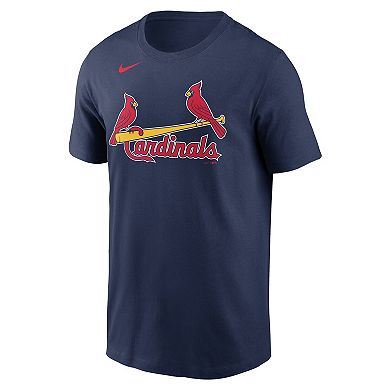 Men's Nike Nolan Arenado Navy St. Louis Cardinals Name & Number T-Shirt