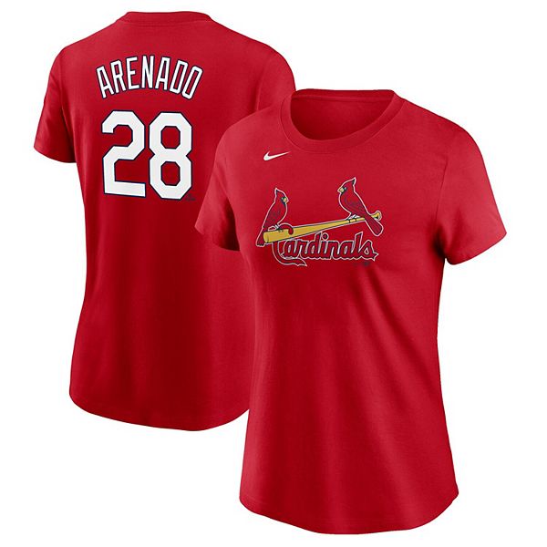 Youth Nike Nolan Arenado Red St. Louis Cardinals Player Name & Number T- Shirt