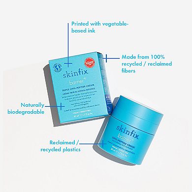 barrier+ Strengthening and Moisturizing Triple Lipid-Peptide Refillable Cream with B-L3