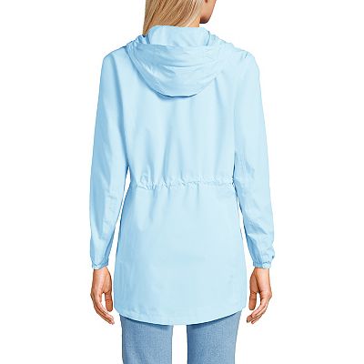 Petite Lands' End Hooded Packable Raincoat