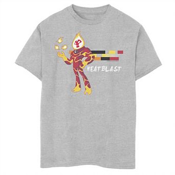 Boys 8-20 Cartoon Network Ben 10 Heatblast Portrait Graphic Tee
