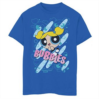 Boys 8-20 Cartoon Network Powerpuff Girls Bubbles Character Poses Graphic Tee