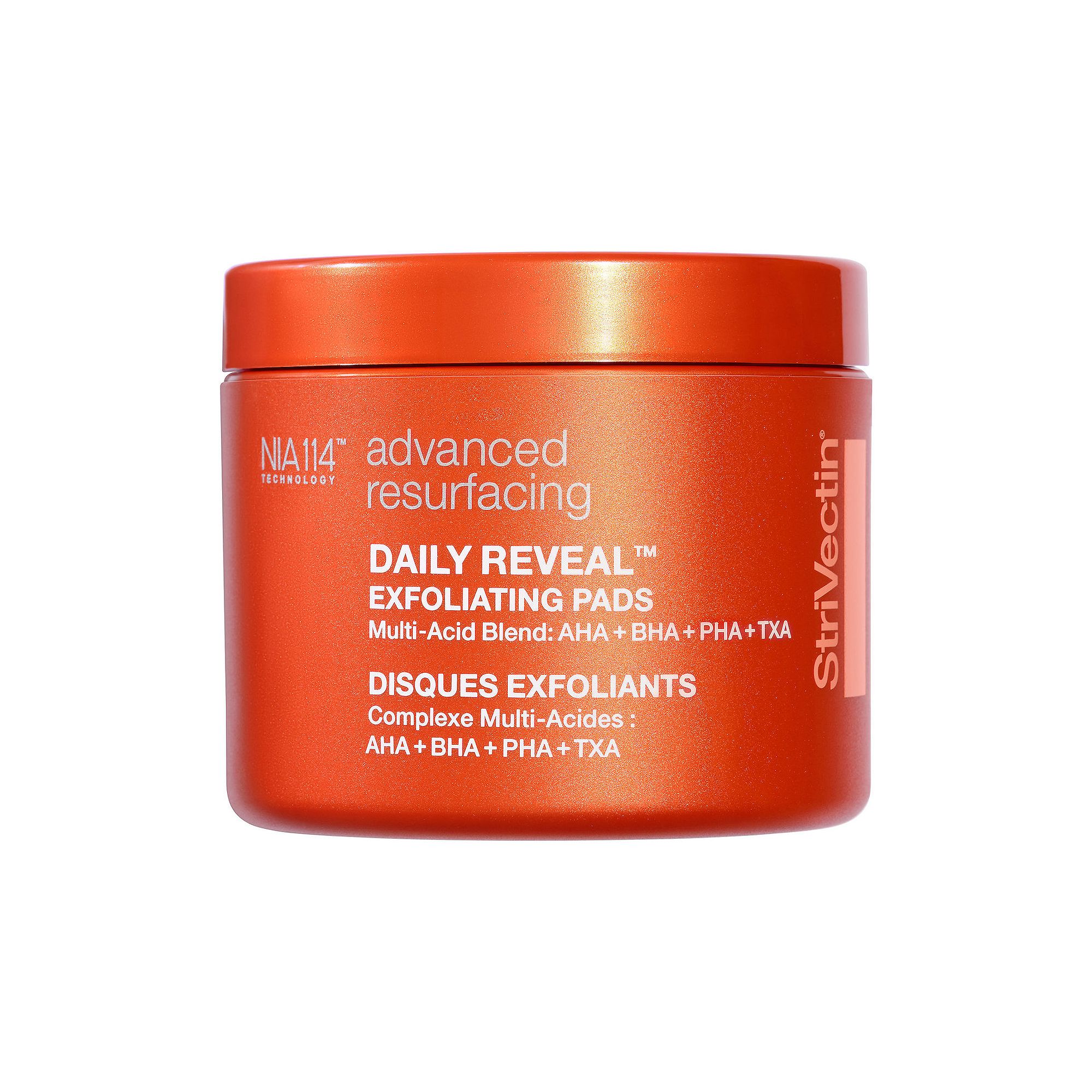 StriVectin Daily Reveal Exfoliating Face Pads with AHA + BHA + PHA + TXA, S