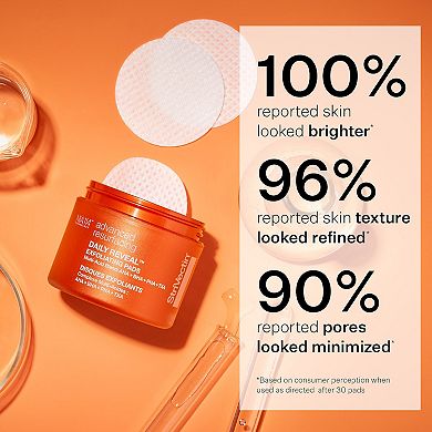 Daily Reveal Exfoliating Face Pads with AHA + BHA + PHA + TXA