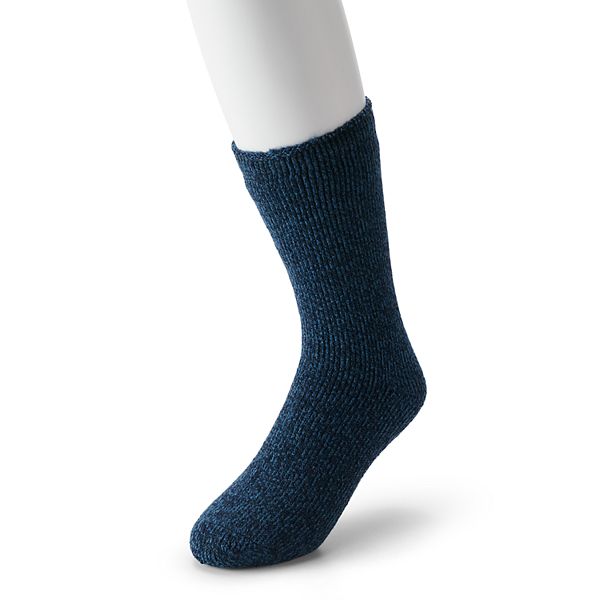 Men's Heat Holders Thermal Twist Crew Socks