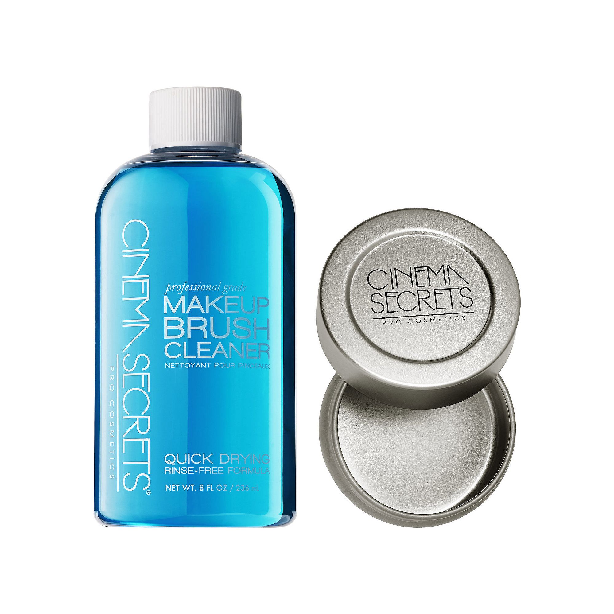 Cinema Secrets Makeup Brush Cleaner Pro Starter Kit, Size: 8 Oz, Brush Clea