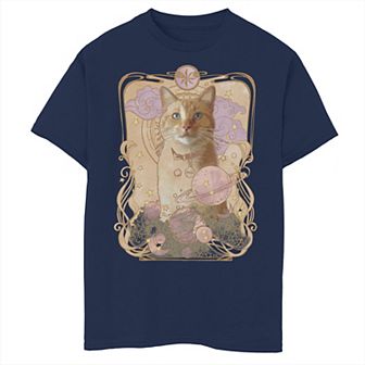 Boys 8-20 Marvel Captain Marvel Cosmic Vintage Frame Goose Graphic Tee