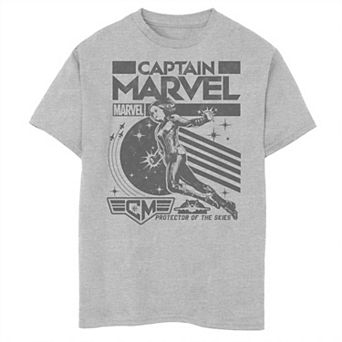 Boys 8-20 Captain Marvel Protector Of The Skies Graphic Tee