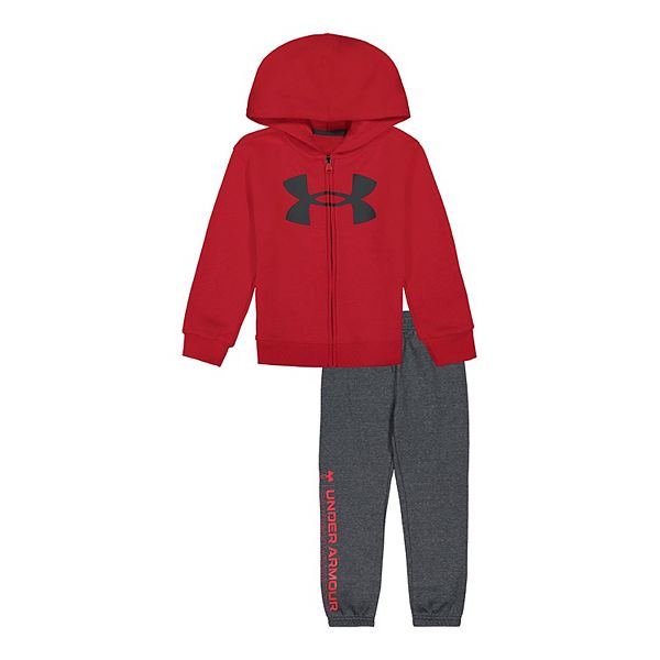 Toddler Boy Under Armour Logo Hoodie & Pants Set