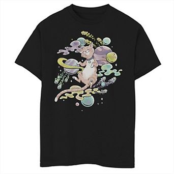 Boys 8-20 Marvel Captain Marvel Celestial Goose In Space Graphic Tee