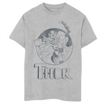 Boys 8-20 Marvel Thor's Face In Constellation Graphic Tee