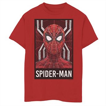 Boys 8-20 Marvel Spider-Man Far From Home Mask Fill Logo Poster Graphic Tee