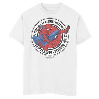Boys 8-20 Marvel Spider-Man Homecoming Friendly Neighbor Badge Graphic Tee