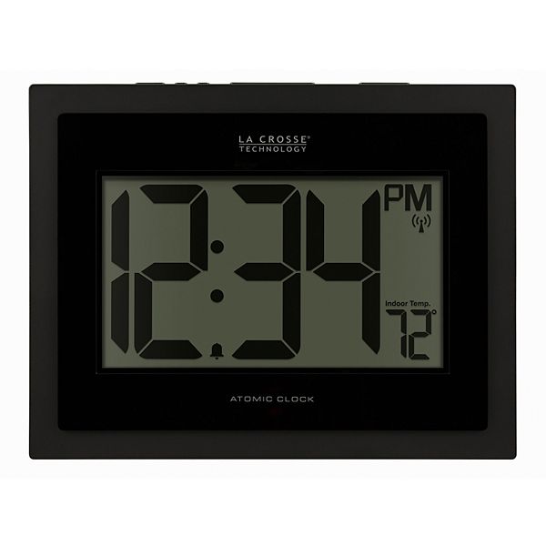 La Crosse Technology 51354087INT Atomic Digital Wall Clock with