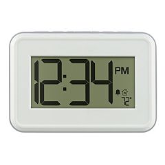 Pack of 1 White Fast Shipping La Crosse Technology 602-247 Alarm Clock 