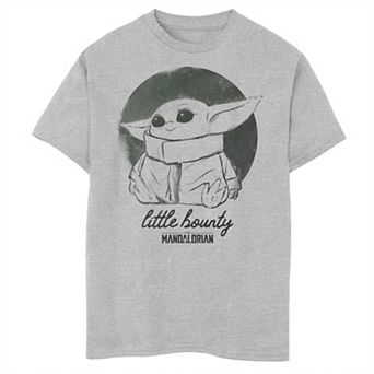 Boys 6-20 Star Wars The Mandalorian The Child Little Bounty Watercolor Graphic Tee