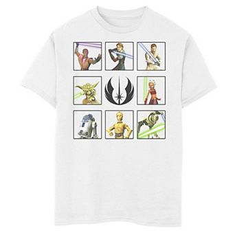 Boys 6-20 Star Wars: The Clone Wars Rebels Box Up Graphic Tee