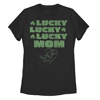 Women's Looney Tunes Lucky Mom Tee
