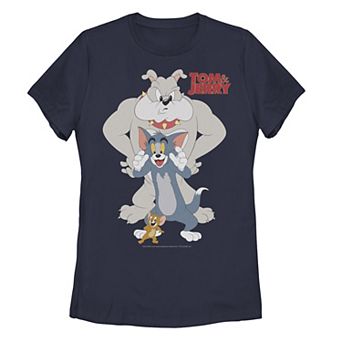 Juniors' Tom & Jerry Chain Of Command Tee