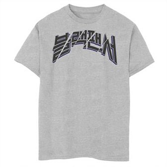 Boys 8-20 Marvel Black Panther Hangul Text Logo Graphic Tee