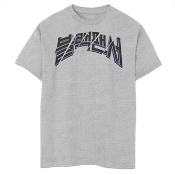 Boys 8-20 Marvel Black Panther Hangul Text Logo Graphic Tee