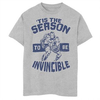 Boys 8-20 Marvel Iron Man 'Tis The Season To Be Invincible Christmas Graphic Tee