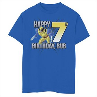 Boys 8-20 Marvel X-Men Wolverine Happy 7th Birthday Bub Graphic Tee