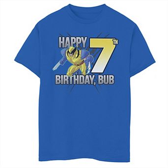 Boys 8-20 Marvel X-Men Wolverine Happy 7th Birthday Bub Graphic Tee