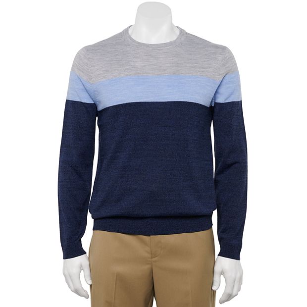 Kohls mens crew neck sweaters sale