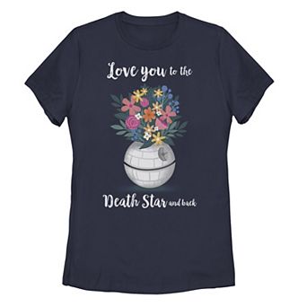 Juniors' Star Wars Love You To The Death Star And Back Tee