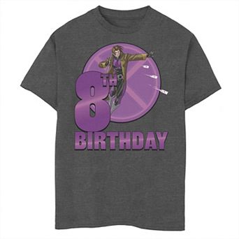 Boys 8-20 Marvel X-Men Gambit 8th Birthday Badge Graphic Tee