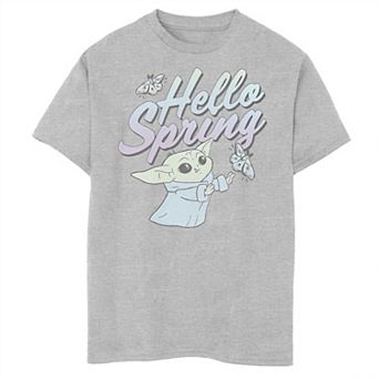 Boys 8-20 Star Wars The Mandalorian Hello Spring Graphic Tee