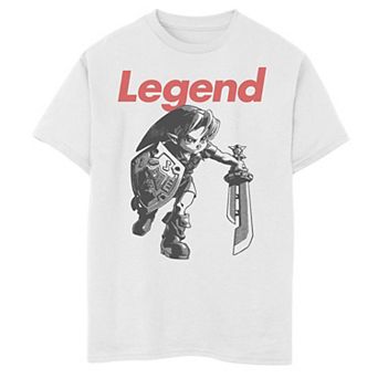 Boys 6-20 The Legend Of Zelda Link Legend Portrait Graphic Tee