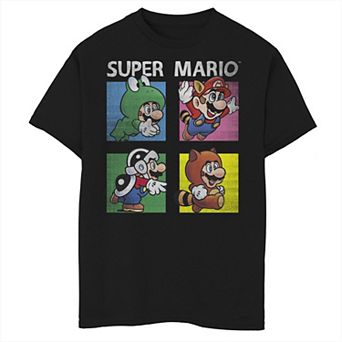 Boys 6-20 Super Mario Costumes Box Up Graphic Tee