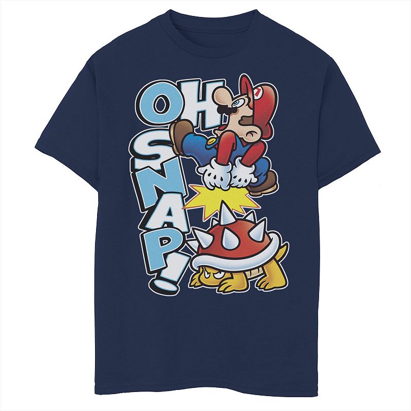 Boys 6-20 Super Mario Oh Snap Portrait Graphic Tee, Boy's, 