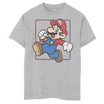 Boys 8-20 Super Mario Simple Jump Portrait Graphic Tee