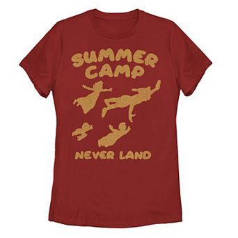 Disney's Peter Pan Juniors' Summer Camp Never Land Silhouettes Tee