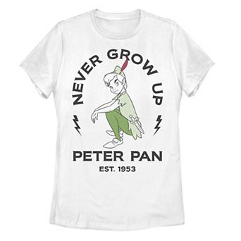 Disney's Peter Pan Juniors' Never Grow Up Est. 1953 Tee