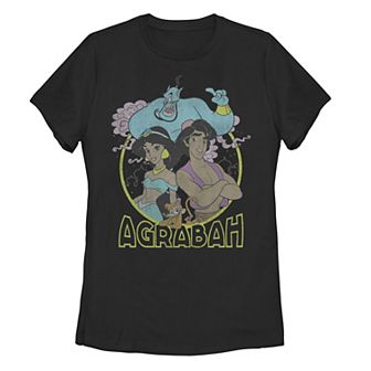 Disney's Aladdin Juniors' Group Shot Agrabah Circle Tee