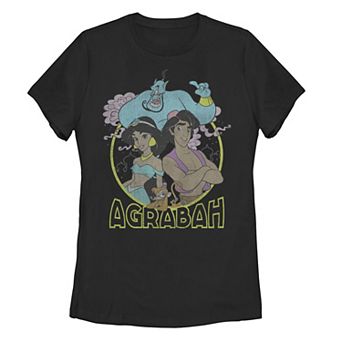 Disney's Aladdin Juniors' Group Shot Agrabah Circle Tee