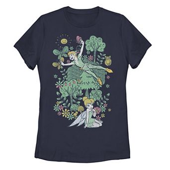 Disney's Peter Pan Juniors' Tinker Bell Summer Doodle Tee