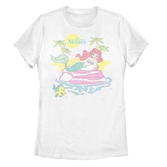 Disney's The Little Mermaid Juniors' Ariel Beach Portrait Tee