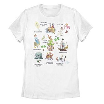 Disney's Tinker Bell Juniors' Cute Elements Poster Tee