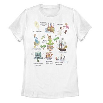 Disney's Tinker Bell Juniors' Cute Elements Poster Tee