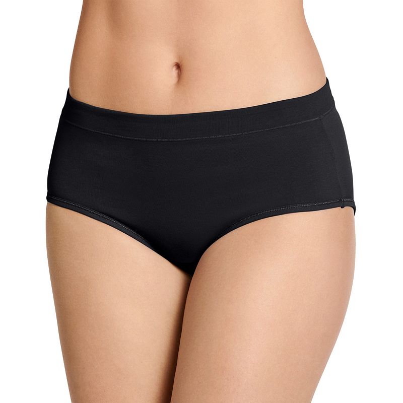 Women's Jockey® Cotton Blend Stretch Hipster Panty 1554, Black