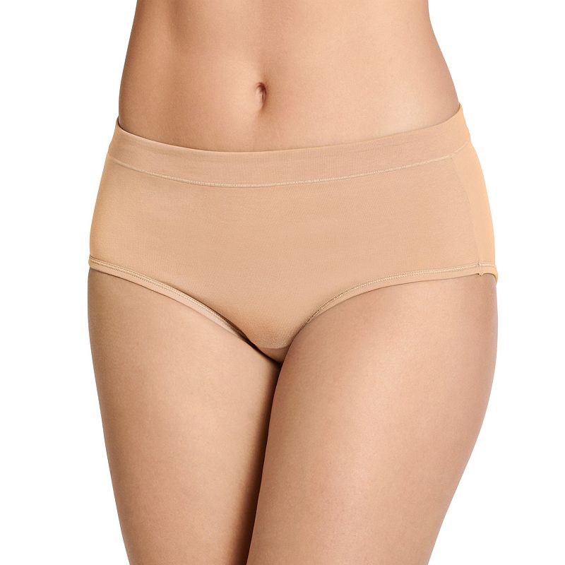 Women's Jockey® Cotton Blend Stretch Hipster Panty 1554, Size: 9, Light