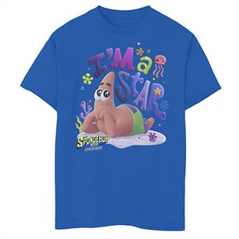 Boys 8-20 SpongeBob SquarePants: Sponge On The Run Patrick I'm A Star Graphic Tee