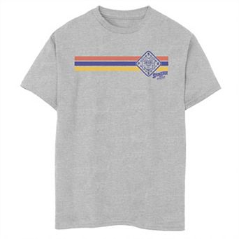 Boys 8-20 SpongeBob SquarePants: Sponge On The Run Retro Stripe Graphic Tee