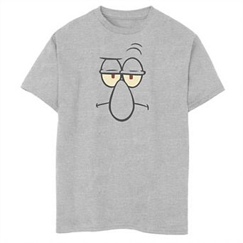 Boys 8-20 Nickelodeon SpongeBob SquarePants Squidward Face Graphic Tee